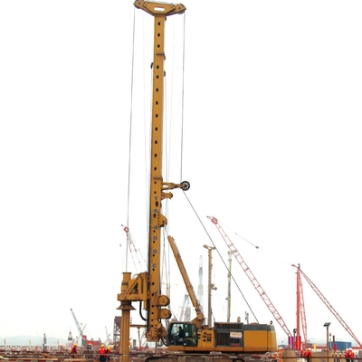 İnşaat işi TR400D Matkap Rig Döner Kafa 110m Derinlik 2500mm Temel Kazık İçin Çap