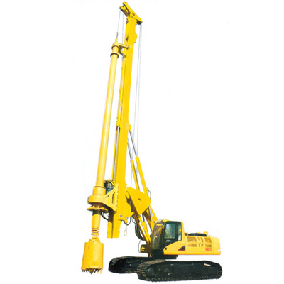 Max Tork 220kN.m CAT Şasi Temel Makinaları Fore Hidrolik Kazık Makinası