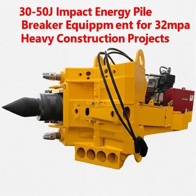 Ağır İnşaat Projeleri için 30-50J Çarpışma Enerjisi 32mpa Basınç ve 200L/min Yağ Akışı ile Hidrolik Yığın Kırıcı