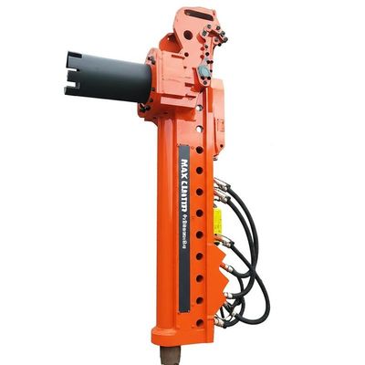 20L/min Yağ Akışı 180mm Crowd Stroke ve verimli yığın kırma için 6-13 Modül Numaraları ile Hidrolik Yığın Kırıcı