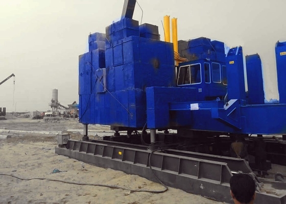 Güvenilirlik VY320A Hidrolik Statik Pile Driver yüksek kazık verimlilik