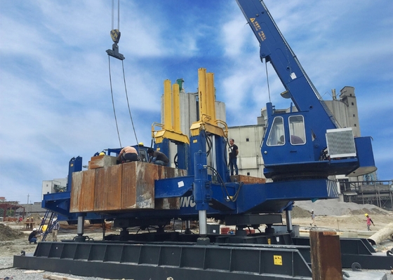 VY180A Hidrolik Statik Pile Driver, Dayanıklı piledriver makinesi gürültü