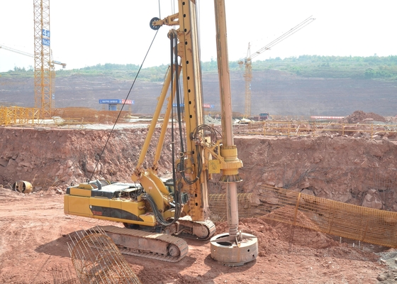 Profesyonel Ekipman İnşaat İşleri Tam Hidrolik Sistem CAT Şasi Kazık Makinası Soilmec