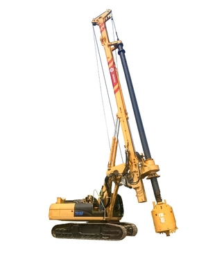 Gerçek Zamanlı Veri Görüntüleme Döner Sondaj Rig Taşınabilir Mikro Hidrolik Kazık Rig Makinesi TR180F