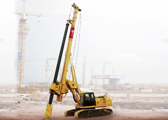 İnşaat işi 180 kN.m Toprak Burgu Sondaj Hidrolik Sondaj Kazık Makinası