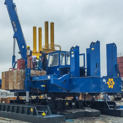 600mm Yuvarlak Kazık 422t Hidrolik Statik Kazık Sürücüsü